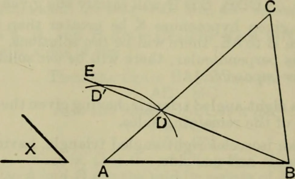 An illustration from Text-book of Euclid's elements for the use of schools : books I - VI and XI, 1900, leaf 135