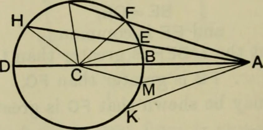 An illustration from Text-book of Euclid's elements for the use of schools : books I - VI and XI, 1900, leaf 195