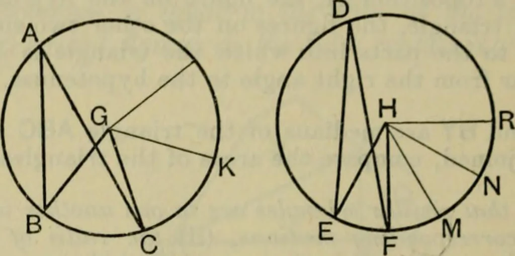 An illustration from Text-book of Euclid's elements for the use of schools : books I - VI and XI, 1900, leaf 397