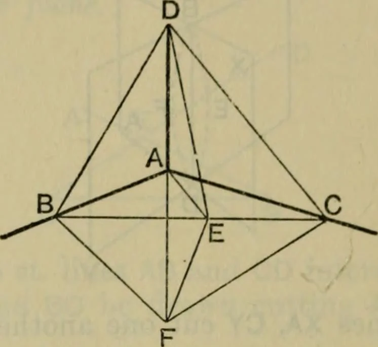 An illustration from Text-book of Euclid's elements for the use of schools : books I - VI and XI, 1900, leaf 443