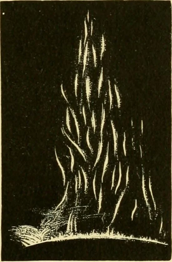 An illustration from A text-book of general astronomy : for colleges and scientific schools, 1888, leaf 220