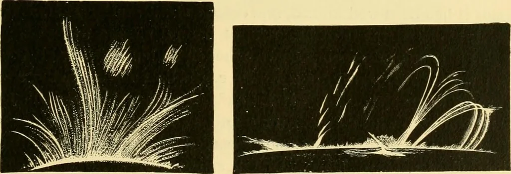 An illustration from A text-book of general astronomy : for colleges and scientific schools, 1888, leaf 220