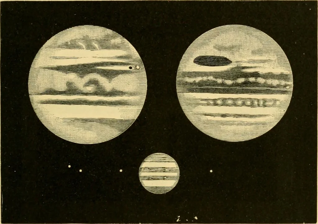 An illustration from A text-book of general astronomy : for colleges and scientific schools, 1888, leaf 364
