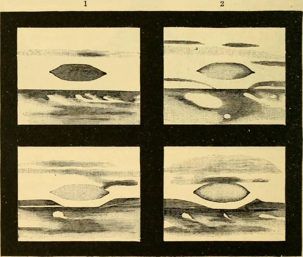 An illustration from A text-book of general astronomy : for colleges and scientific schools, 1888, leaf 365