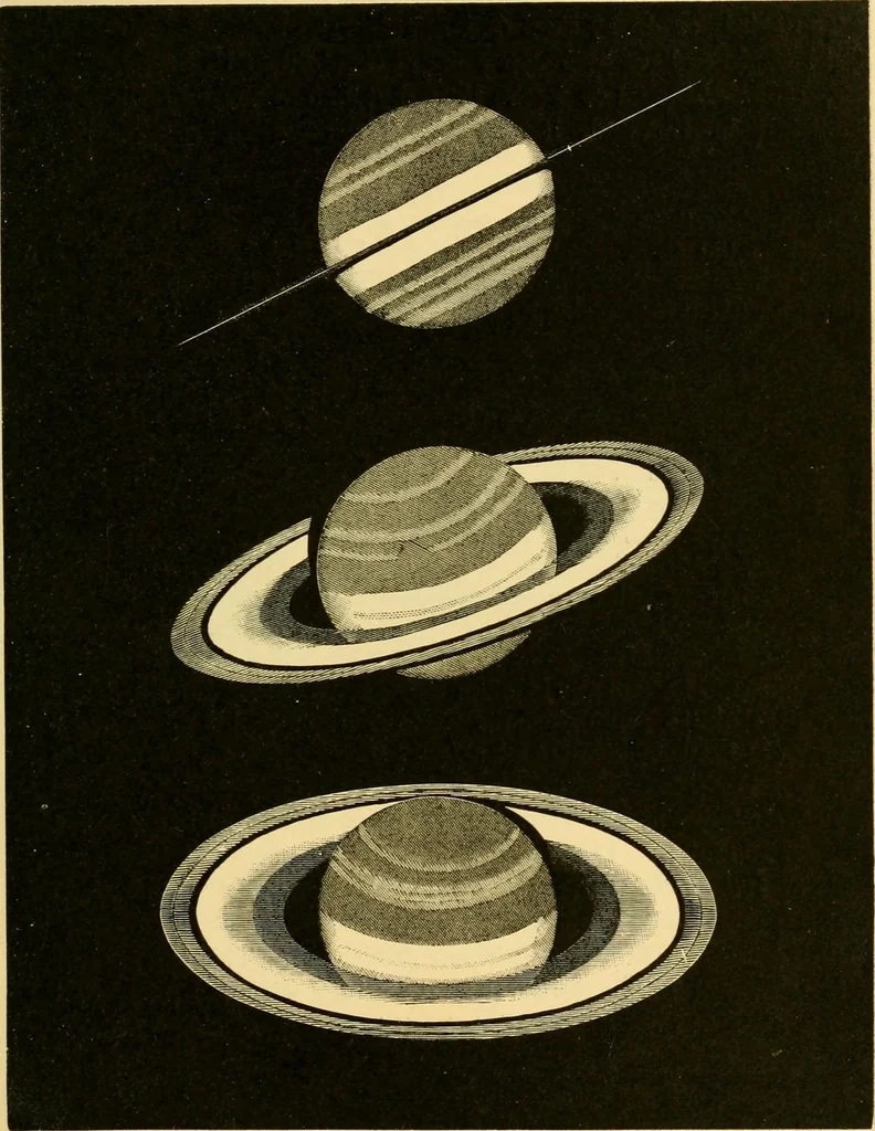 An illustration from A text-book of general astronomy : for colleges and scientific schools, 1888, leaf 374