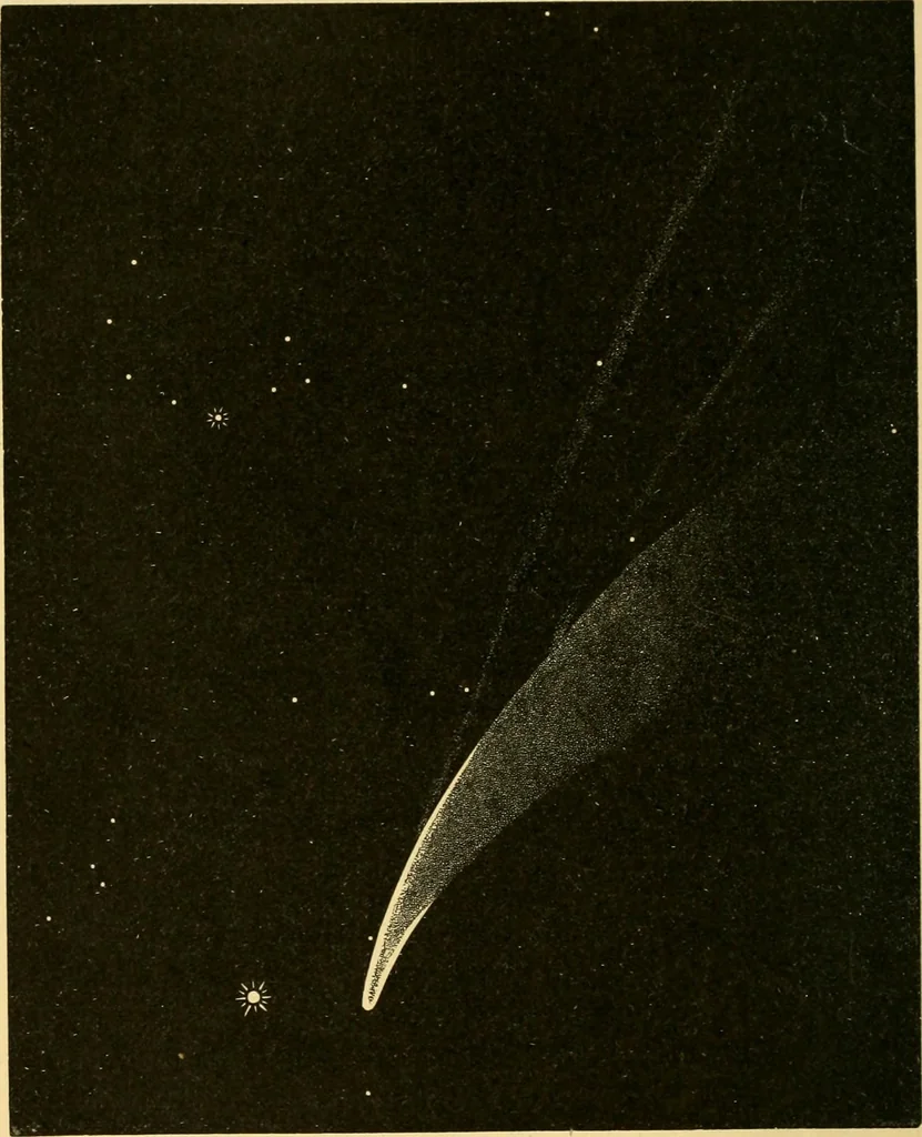 An illustration from A text-book of general astronomy : for colleges and scientific schools, 1888, leaf 417