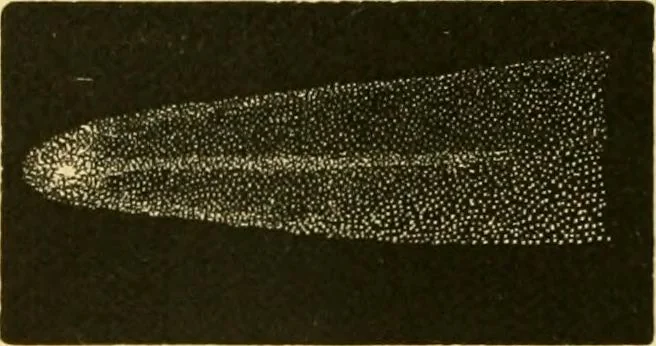 An illustration from A text-book of general astronomy : for colleges and scientific schools, 1888, leaf 427