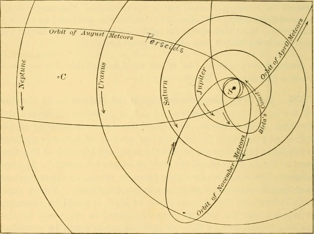 An illustration from A text-book of general astronomy : for colleges and scientific schools, 1888, leaf 457