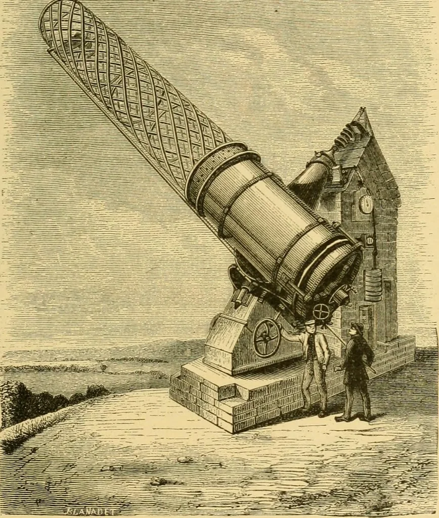 An illustration from A text-book of general astronomy : for colleges and scientific schools, 1888, leaf 64