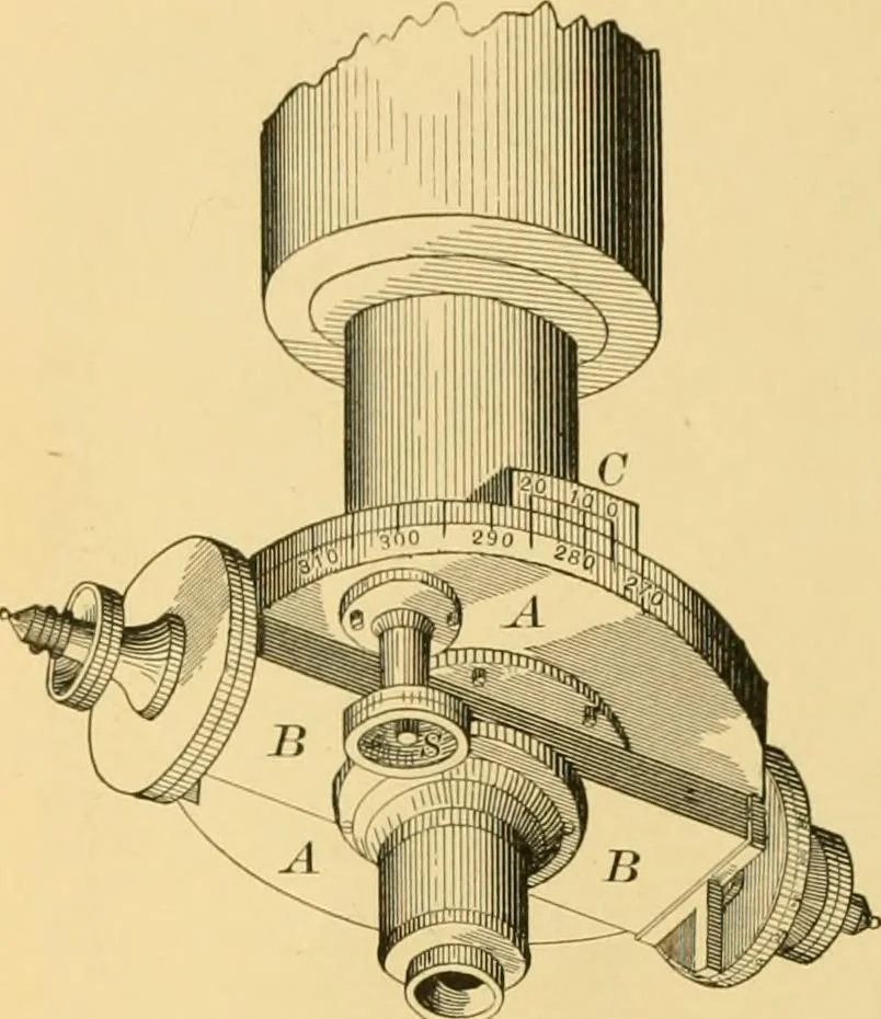 An illustration from A text-book of general astronomy : for colleges and scientific schools, 1888, leaf 65
