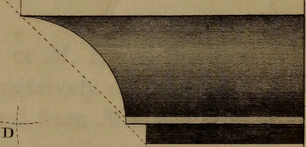 An illustration from A text book of geometrical drawing : abridged from the octavo edition : for the use of schools in which the definitions and rules of geometry are familiarly explained, the practical problems are arranged from the most simple to the more complex, and in their description technicalities are avoided as much as possible : with an introduction to isometrical drawing : and an essay on linear perspective and shadows ..., 1849, leaf 142