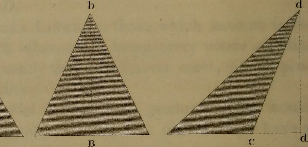 An illustration from A text book of geometrical drawing : abridged from the octavo edition : for the use of schools in which the definitions and rules of geometry are familiarly explained, the practical problems are arranged from the most simple to the more complex, and in their description technicalities are avoided as much as possible : with an introduction to isometrical drawing : and an essay on linear perspective and shadows ..., 1849, leaf 23