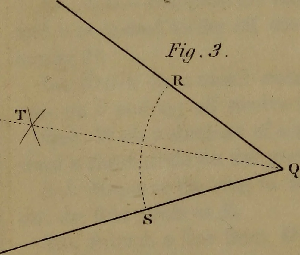 An illustration from A text book of geometrical drawing : abridged from the octavo edition : for the use of schools in which the definitions and rules of geometry are familiarly explained, the practical problems are arranged from the most simple to the more complex, and in their description technicalities are avoided as much as possible : with an introduction to isometrical drawing : and an essay on linear perspective and shadows ..., 1849, leaf 41