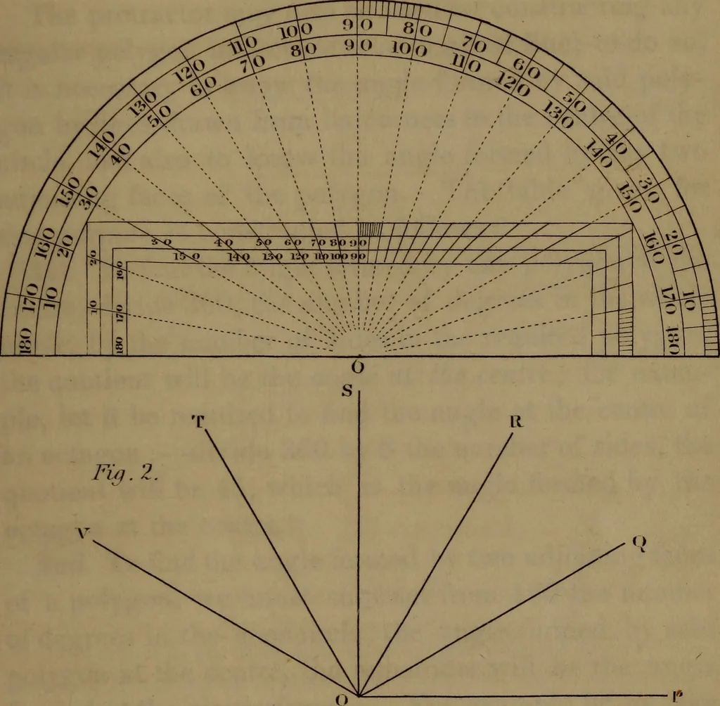 An illustration from A text book of geometrical drawing : abridged from the octavo edition : for the use of schools in which the definitions and rules of geometry are familiarly explained, the practical problems are arranged from the most simple to the more complex, and in their description technicalities are avoided as much as possible : with an introduction to isometrical drawing : and an essay on linear perspective and shadows ..., 1849, leaf 68