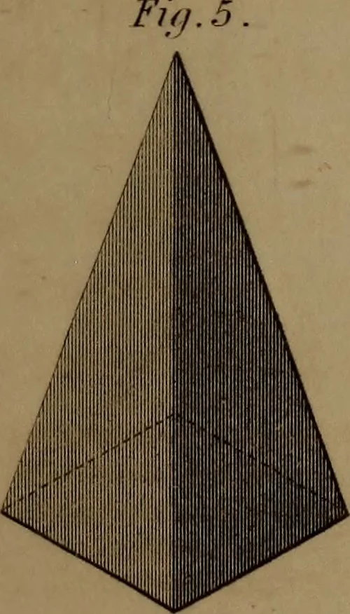 An illustration from A text book of geometrical drawing : abridged from the octavo edition : for the use of schools in which the definitions and rules of geometry are familiarly explained, the practical problems are arranged from the most simple to the more complex, and in their description technicalities are avoided as much as possible : with an introduction to isometrical drawing : and an essay on linear perspective and shadows ..., 1849, leaf 90