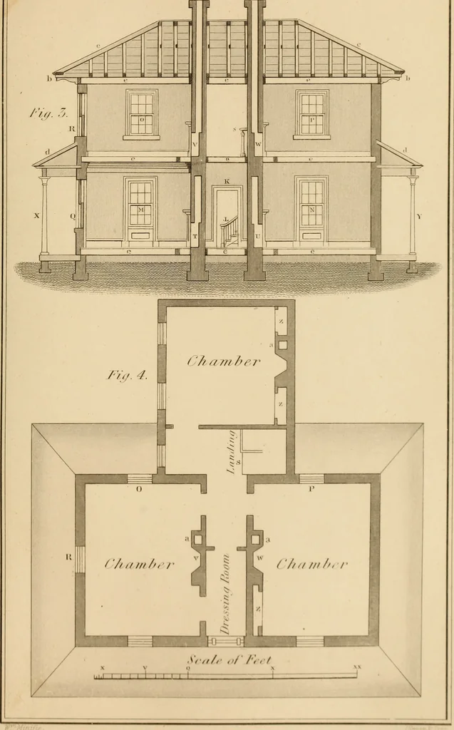 An illustration from A text book of geometrical drawing, for the use of mechanics and schools, in which the definitions and rules of geometry are familiarly explained, 1849, leaf 126