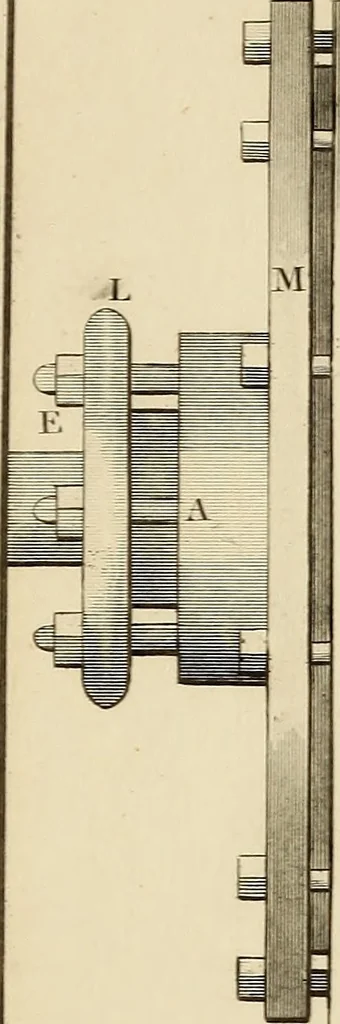 An illustration from A text book of geometrical drawing, for the use of mechanics and schools, in which the definitions and rules of geometry are familiarly explained, 1849, leaf 155