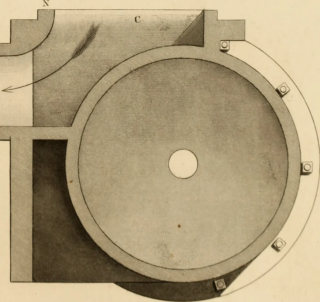 An illustration from A text book of geometrical drawing, for the use of mechanics and schools, in which the definitions and rules of geometry are familiarly explained, 1849, leaf 156