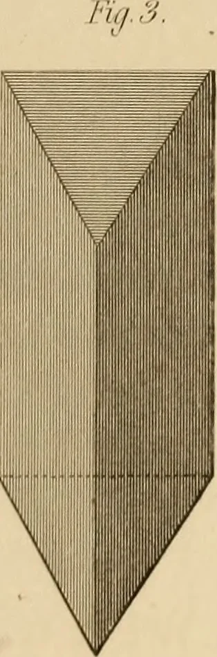 An illustration from A text book of geometrical drawing, for the use of mechanics and schools, in which the definitions and rules of geometry are familiarly explained, 1849, leaf 76