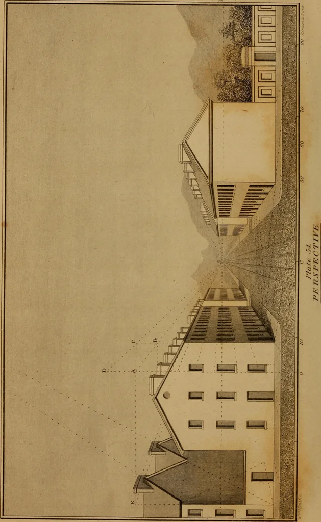 An illustration from A text-book of geometrical drawing, for the use of mechanics and schools, in which the definitions and rules of geometry are familiarly explained .., 1850, leaf 11