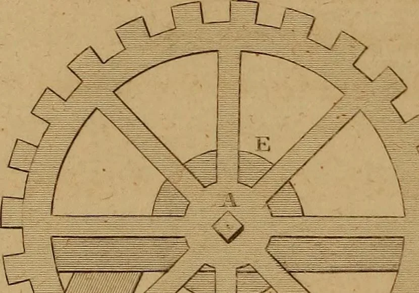 An illustration from A text-book of geometrical drawing, for the use of mechanics and schools, in which the definitions and rules of geometry are familiarly explained .., 1850, leaf 151