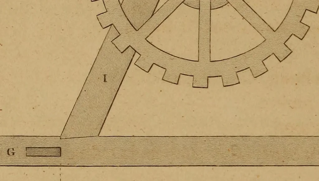 An illustration from A text-book of geometrical drawing, for the use of mechanics and schools, in which the definitions and rules of geometry are familiarly explained .., 1850, leaf 151