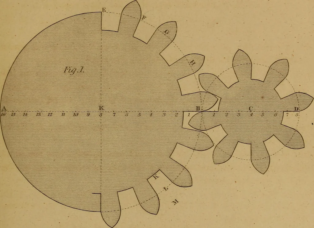 An illustration from A text-book of geometrical drawing, for the use of mechanics and schools, in which the definitions and rules of geometry are familiarly explained .., 1850, leaf 154