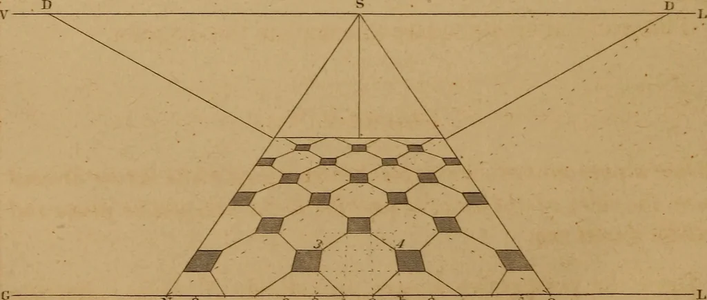 An illustration from A text-book of geometrical drawing, for the use of mechanics and schools, in which the definitions and rules of geometry are familiarly explained .., 1850, leaf 193