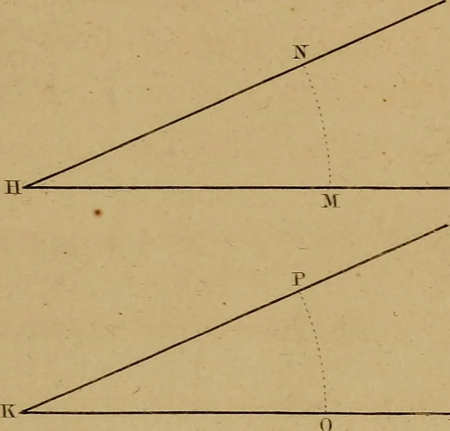 An illustration from A text-book of geometrical drawing, for the use of mechanics and schools, in which the definitions and rules of geometry are familiarly explained .., 1850, leaf 38