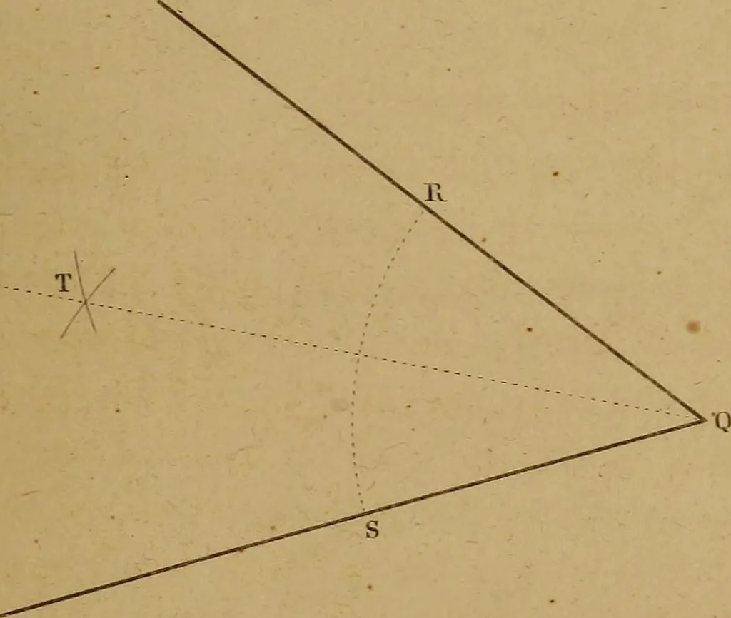 An illustration from A text-book of geometrical drawing, for the use of mechanics and schools, in which the definitions and rules of geometry are familiarly explained .., 1850, leaf 38
