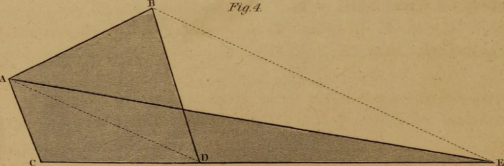 An illustration from A text-book of geometrical drawing, for the use of mechanics and schools, in which the definitions and rules of geometry are familiarly explained .., 1850, leaf 51