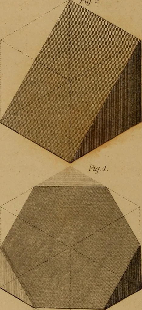 An illustration from A text-book of geometrical drawing, for the use of mechanics and schools, in which the definitions and rules of geometry are familiarly explained .., 1850, leaf 75