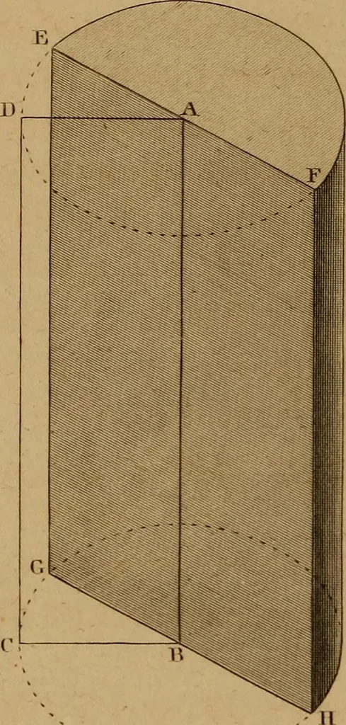 An illustration from A text-book of geometrical drawing, for the use of mechanics and schools, in which the definitions and rules of geometry are familiarly explained .., 1850, leaf 89