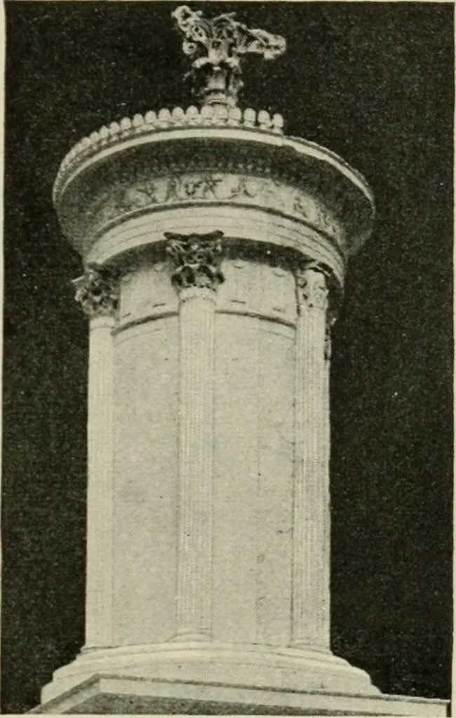 An illustration from A text-book of the history of architecture, 1904, leaf 100