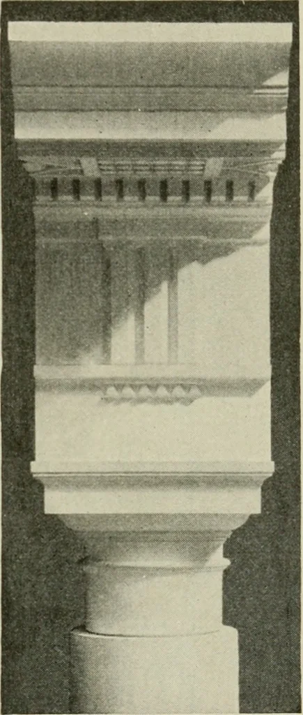 An illustration from A text-book of the history of architecture, 1904, leaf 110