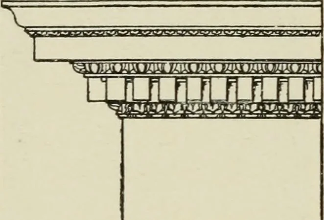 An illustration from A text-book of the history of architecture, 1904, leaf 111