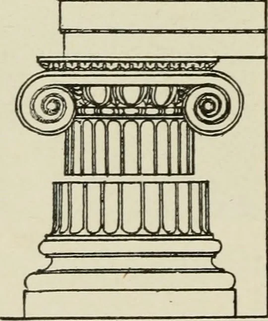An illustration from A text-book of the history of architecture, 1904, leaf 111