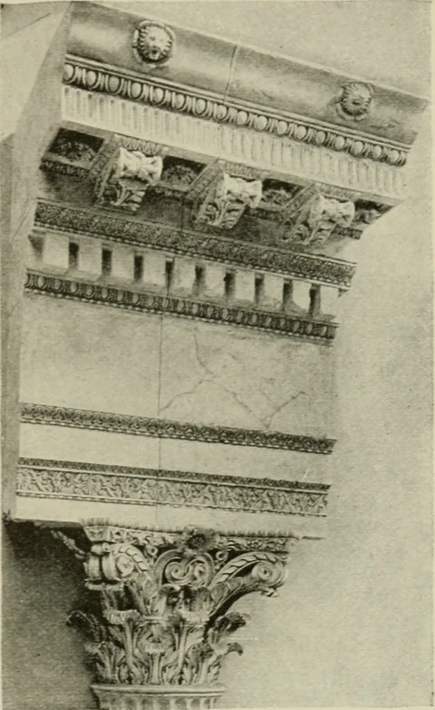 An illustration from A text-book of the history of architecture, 1904, leaf 112