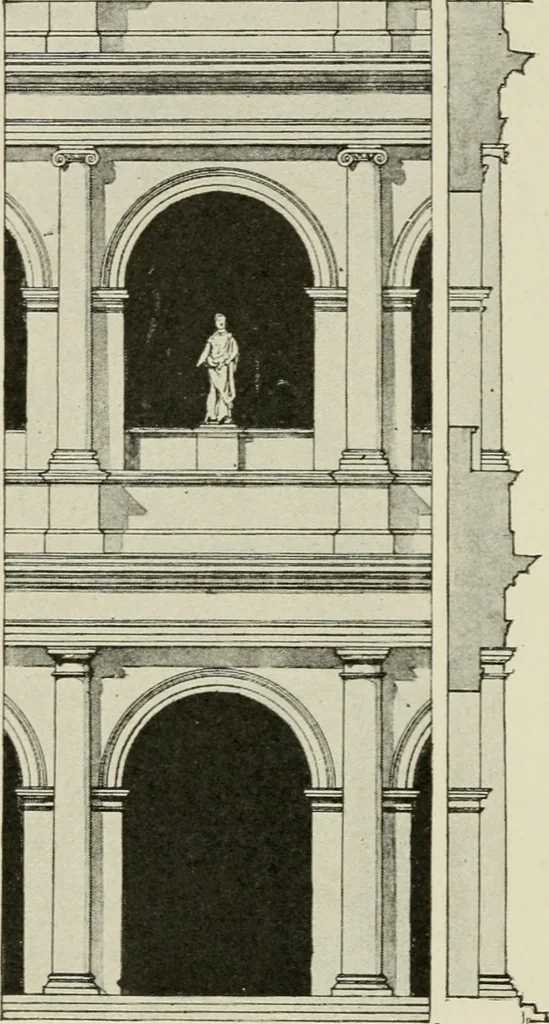 An illustration from A text-book of the history of architecture, 1904, leaf 113