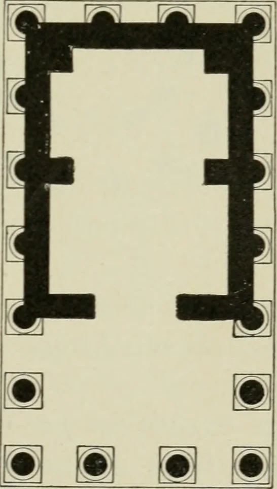 An illustration from A text-book of the history of architecture, 1904, leaf 122