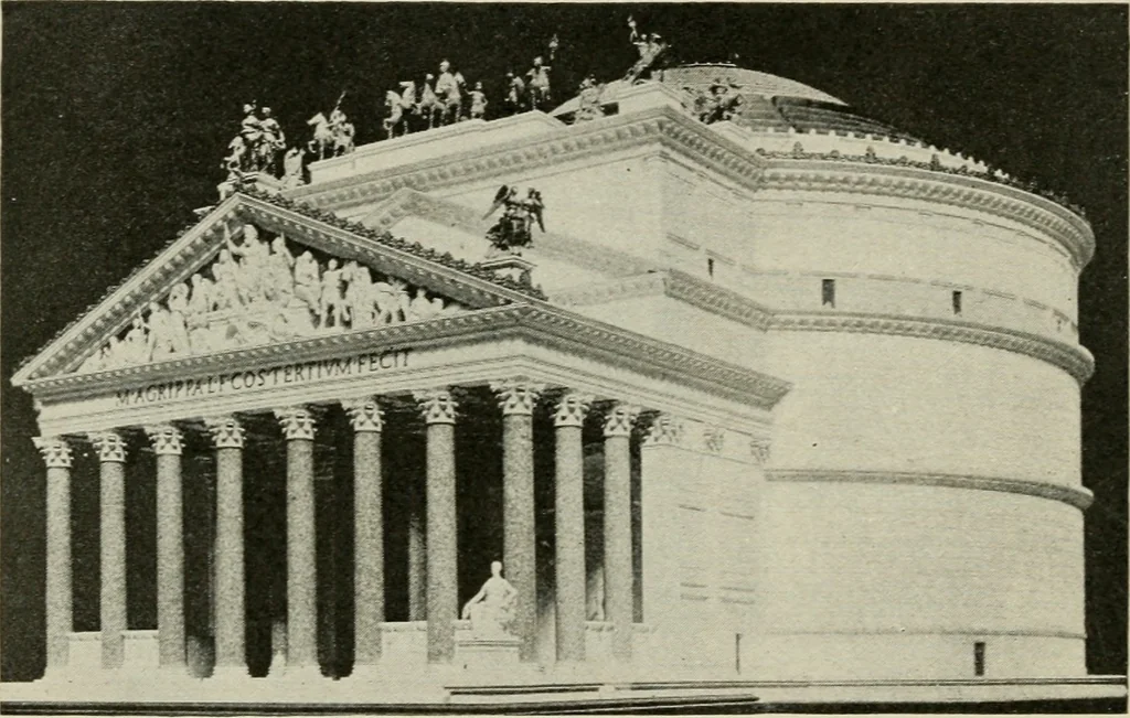 An illustration from A text-book of the history of architecture, 1904, leaf 129