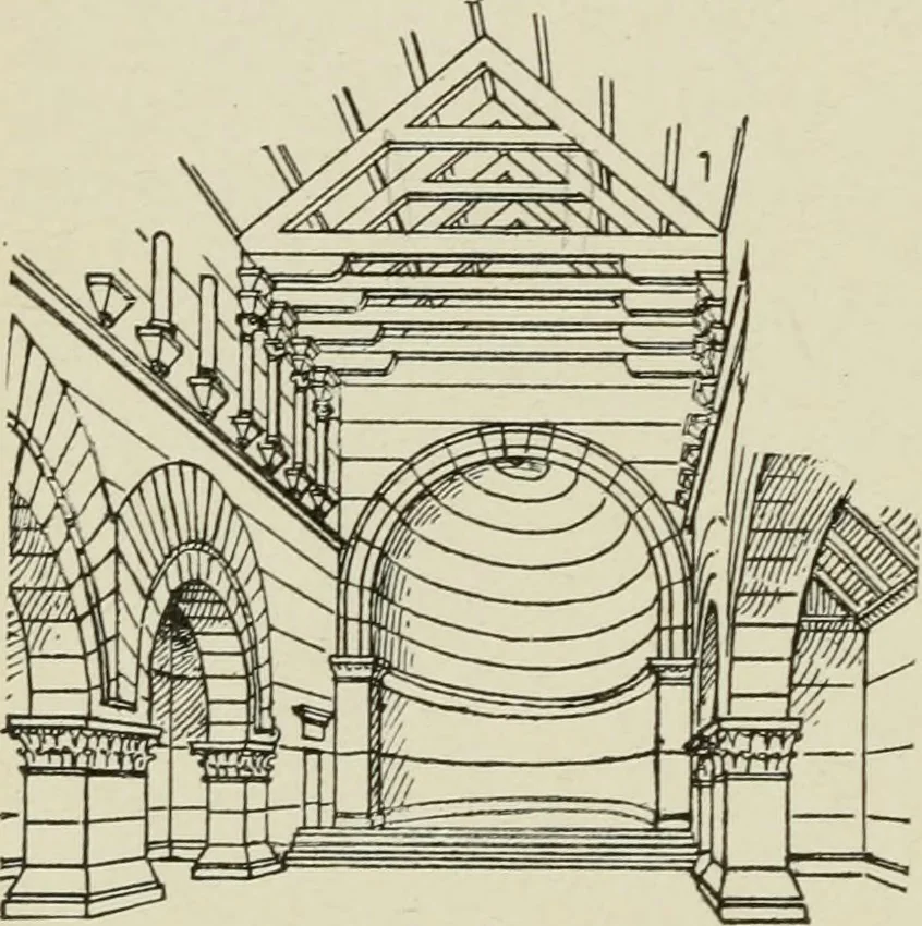 An illustration from A text-book of the history of architecture, 1904, leaf 149