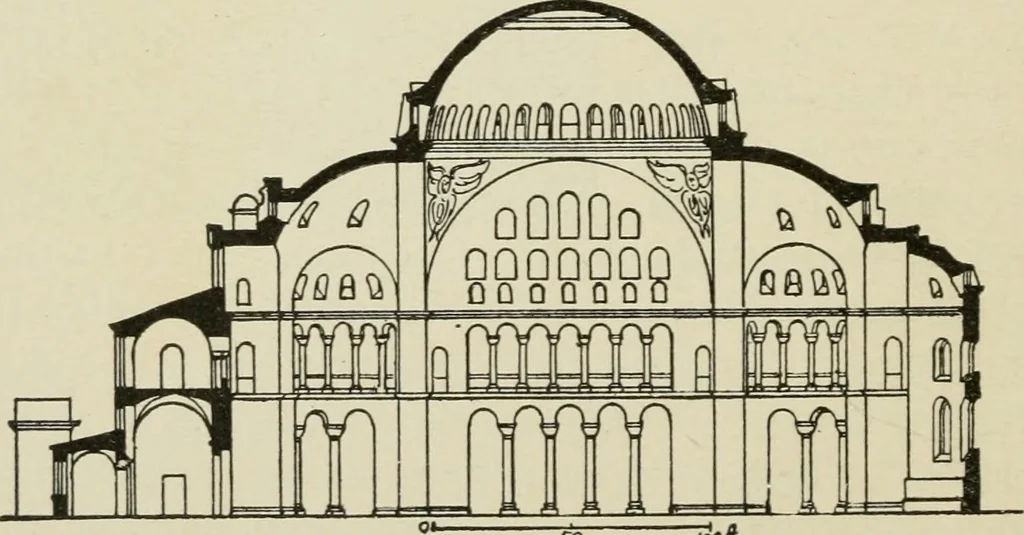 An illustration from A text-book of the history of architecture, 1904, leaf 161