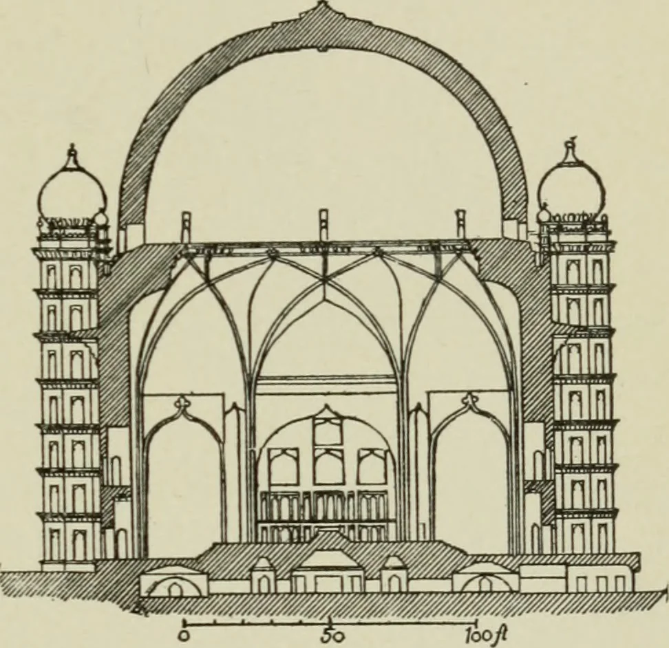 An illustration from A text-book of the history of architecture, 1904, leaf 180