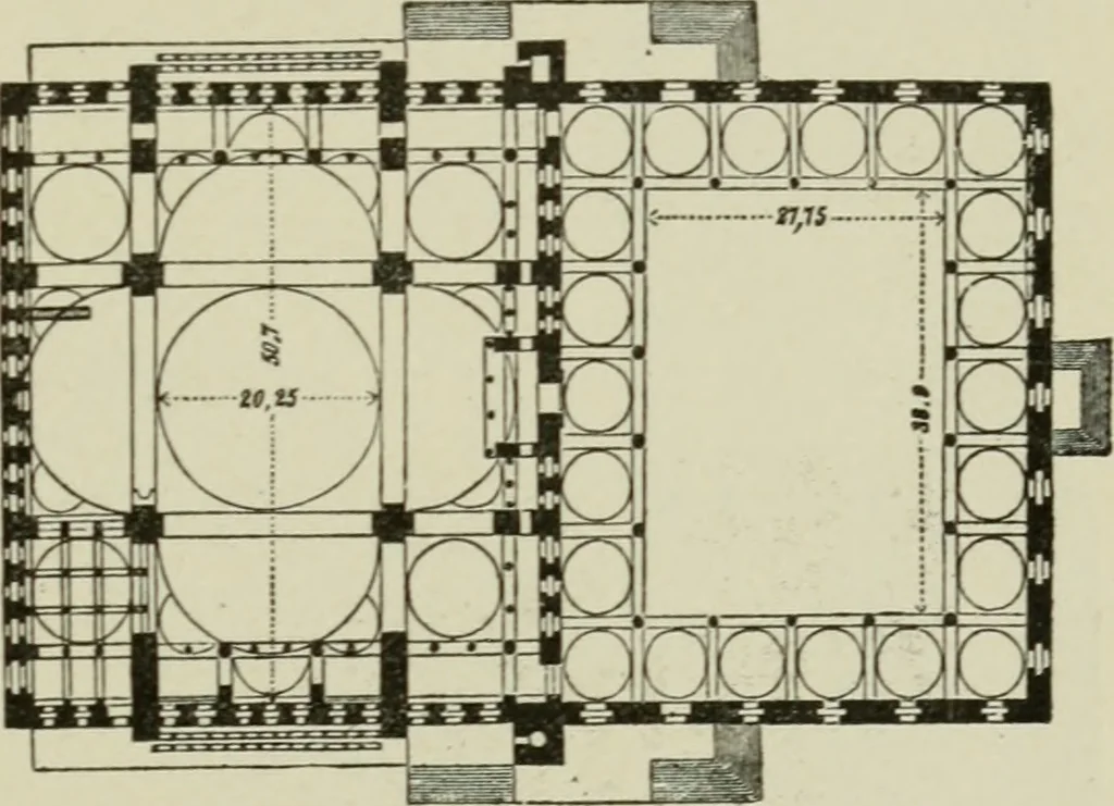 An illustration from A text-book of the history of architecture, 1904, leaf 184