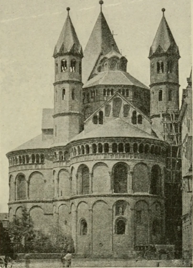 An illustration from A text-book of the history of architecture, 1904, leaf 208
