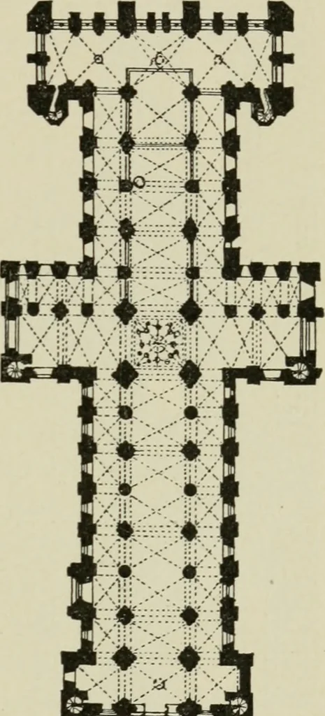 An illustration from A text-book of the history of architecture, 1904, leaf 210