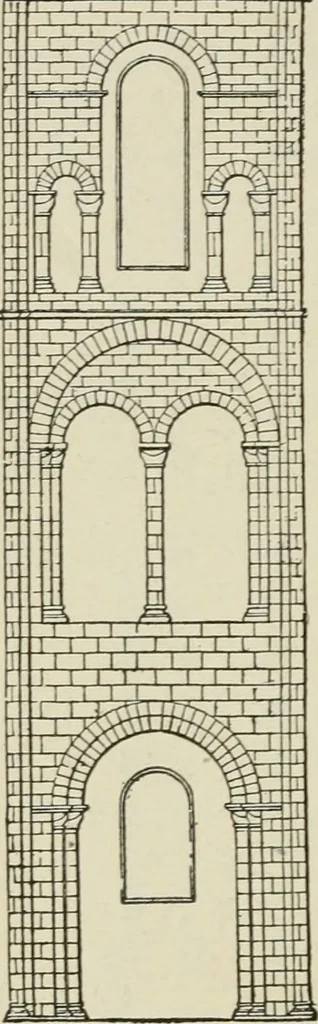 An illustration from A text-book of the history of architecture, 1904, leaf 211