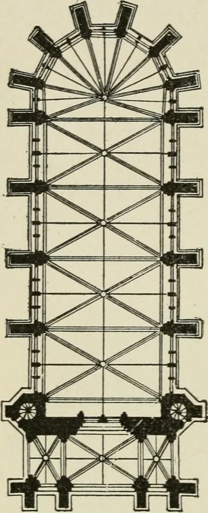 An illustration from A text-book of the history of architecture, 1904, leaf 217