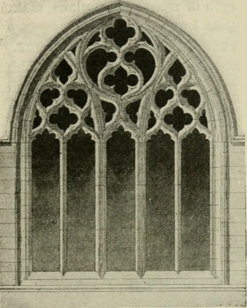 An illustration from A text-book of the history of architecture, 1904, leaf 222